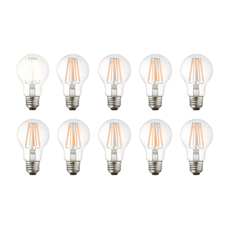 Mclellan 75 Watt Equivalent A19 E26/Medium (Standard) Dimmable 3000K LED Bulb