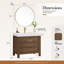 Meuble-lavabo simple Frederica de 91 cm (36 po) en brun vieilli épicéa avec comptoir en pierre composite et miroir-1427387780-1477213402-1477213406
