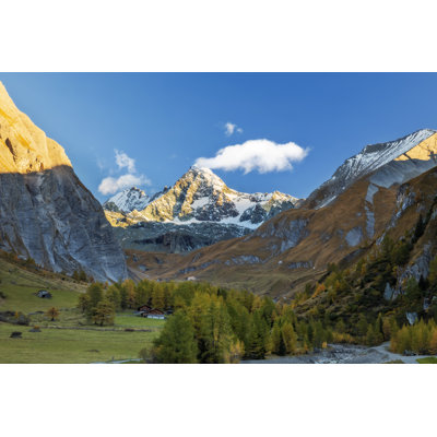 Grossglockner Alpenglow - Wrapped Canvas Print