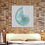 « soie sea shell », reproduction d’impression sur toile tendue-23604378