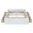 Queen Size Wood Platform Bed with 6 Drawers, Solid Pine + MDF, Slat Support, White  Finish-1557107037