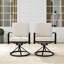 Chaise de patio pivotante avec coussin Halles-1381035492