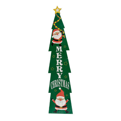 Piquet de jardin arbre de Noël