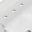 Plateau de meuble-lavabo simple 60 po en quartz avec lavabo - pour remplacement de meuble-lavabo, sans armoire