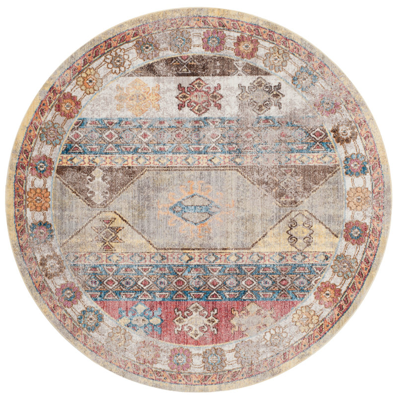 Tapis oriental performance Skye, Rond 7 pi