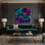 Art numérique sur toile 95, "Abstraction numérique"-239031279