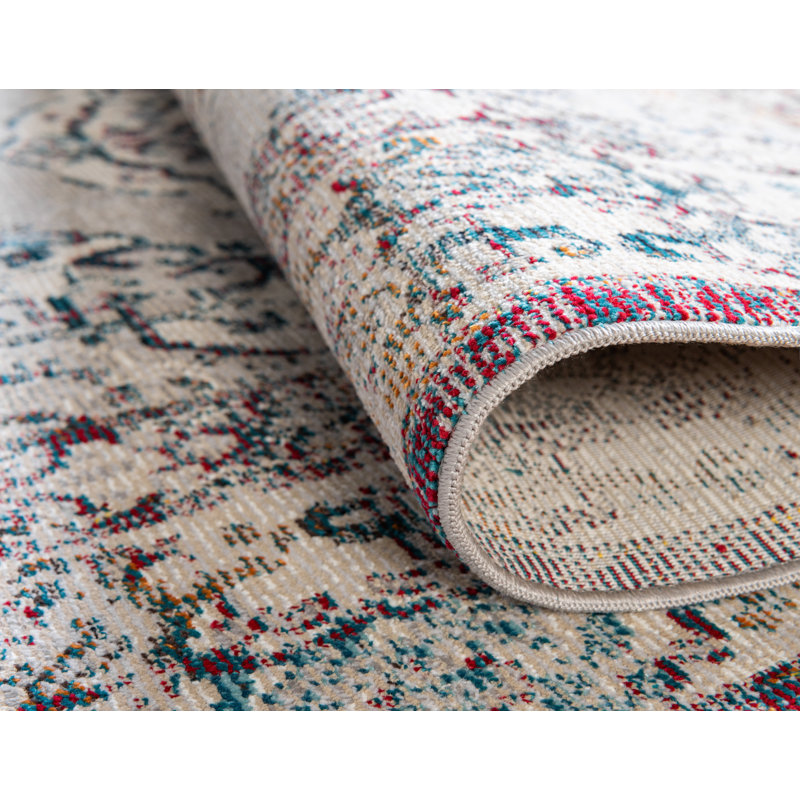 Oriental Indoor Rug, Round 4'1"