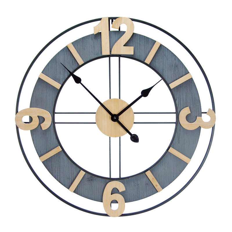Friesia Metal Wall Clock