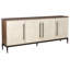 Phoenix 80'' W Solid Wood Credenza