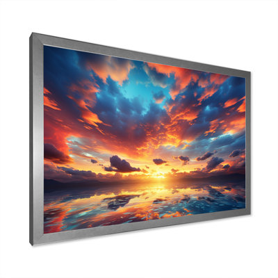 Magical Sunset Sky I - art mural ciel