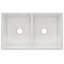 Elkay Fireclay 33" L x 20" W Double Basin Farmhouse Kitchen Sink-9254065
