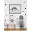 Travon Big Stegosaurus Skeleton - Single Picture Frame Painting-37753645