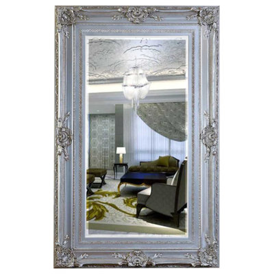 Solid Wood Flat Floor Mirror