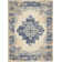 Burnie Oriental Blue/Ivory Area Rug