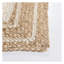 Tapis en jute tissé à la main Weintraub-1136251415