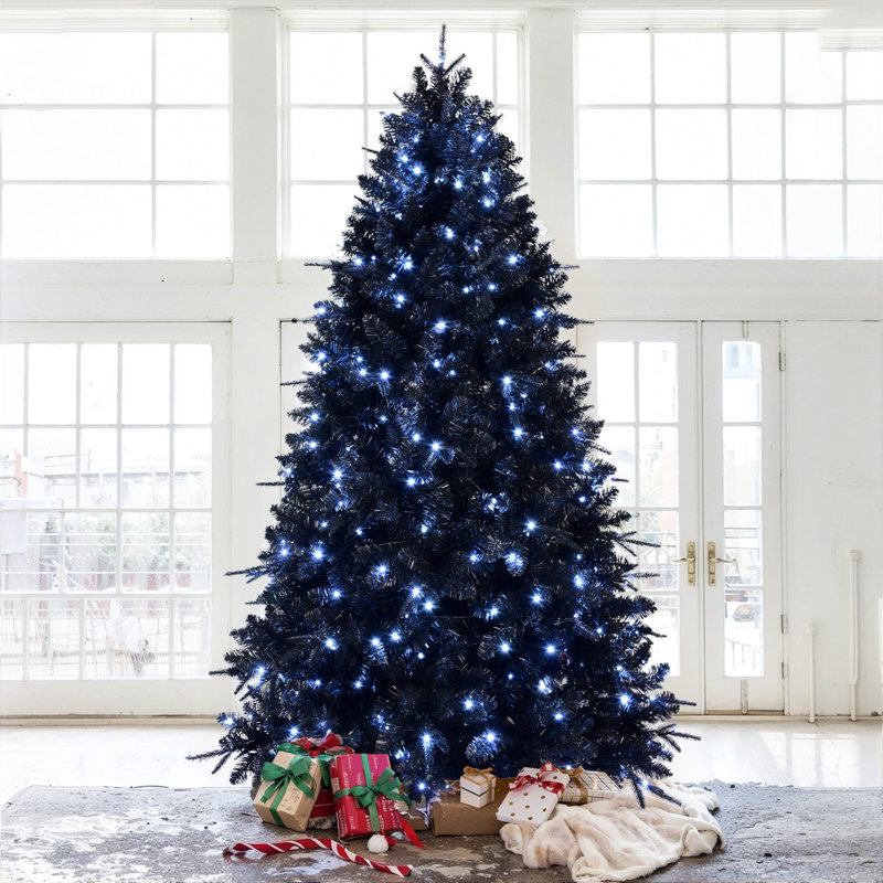 Arbre de Noël noir 5 pi, 5'