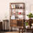 Chinese antique style solid wood bookshelf