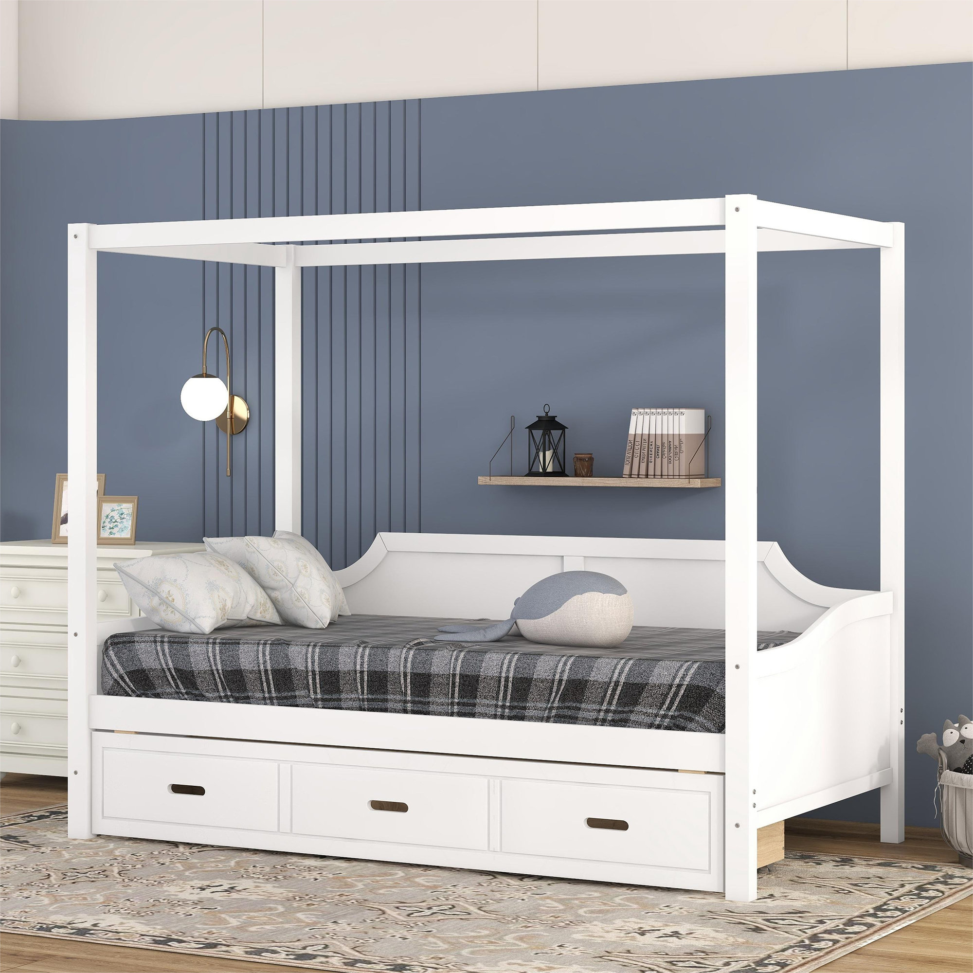 Inri Canopy Daybed with Storage