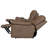 Brown Zero Gravity Dual Power Sofa