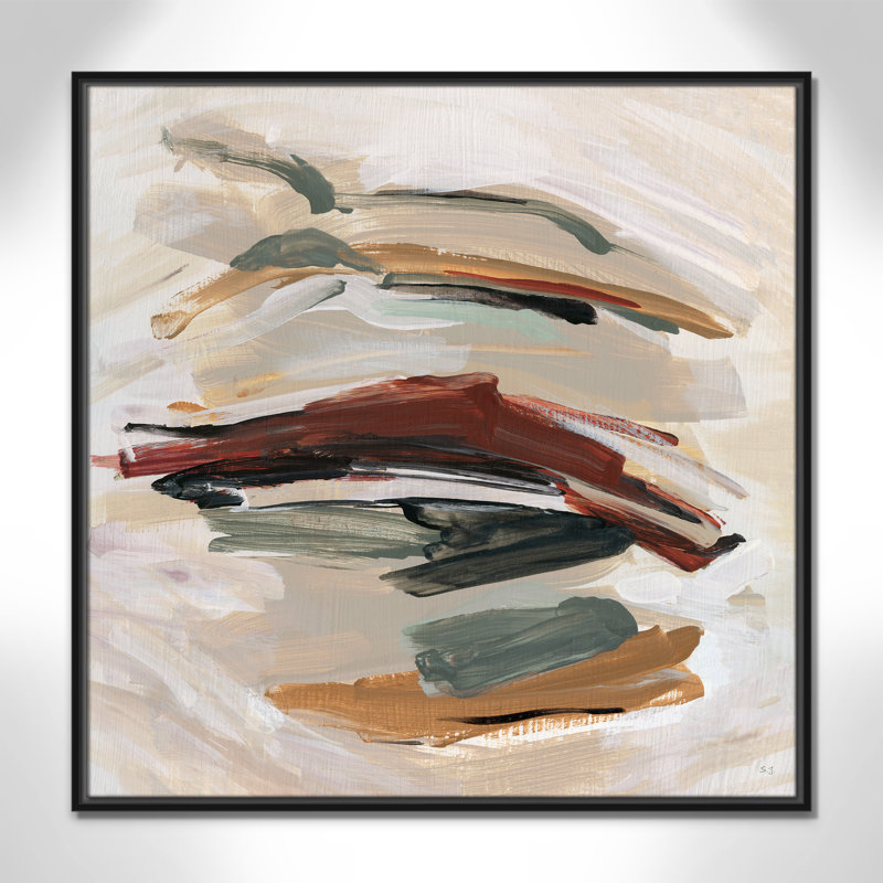 Spring Shadows by Susan Jill, 31.5" H x 31.5" W , Black 