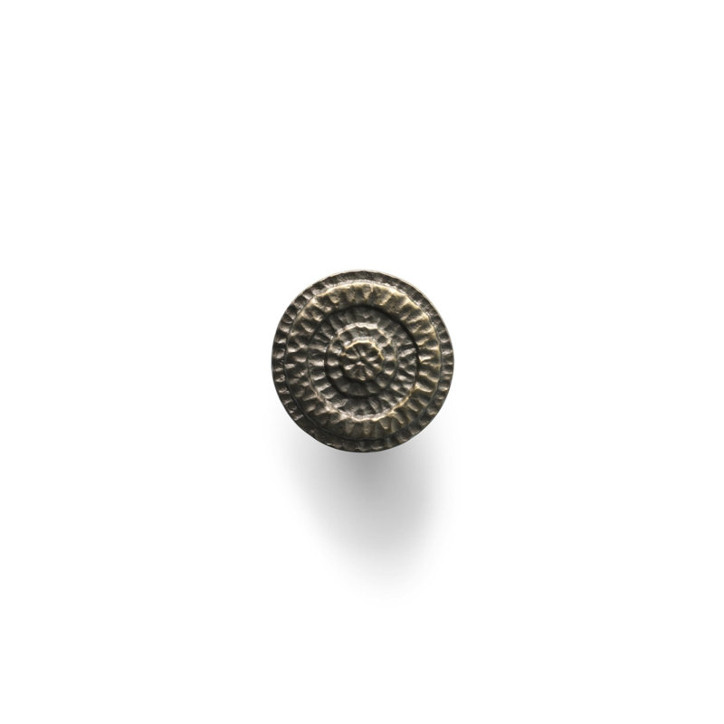 Gotham Hardware Knob, 2", Oxidized