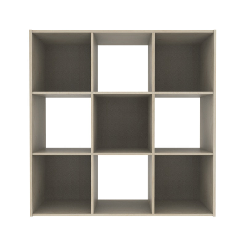 Cubeicals 35.86'' W 9 Cube Bookcase, Birch