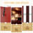 Corner Curio Cabinet Lighted Corner Display, Glass Display Shelf Shelving Bar Cabinet With Tempered Glass Door, Bar Cabinet,Cabinet With Adjustable Shelf Glass Cabinet Shelves Bead Bulb Included