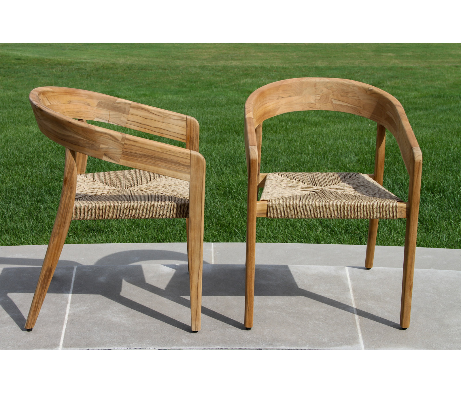 Estate Stackable Patio Armchair, Tan