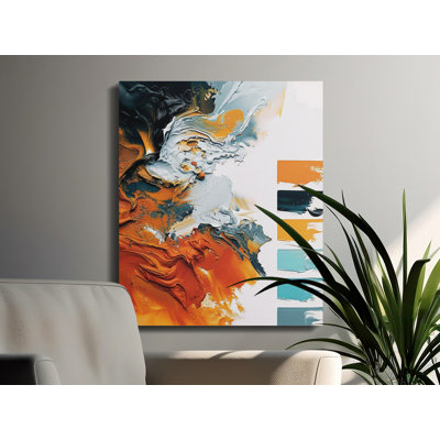 Deeko 1 Piece Wrapped Canvas Wall Art