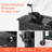 TASALON Multifunctional Utility Cart with Lockable Drawer-92385107