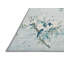 Tapis bleu lavable à la machine-569805256