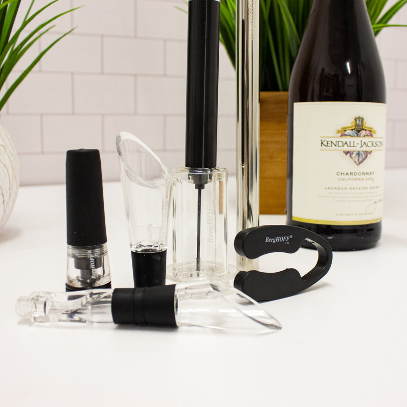 Ensemble d’outils de bar à vin connaisseur