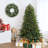 30 " Pre-Lit Handmade Mixed Greenery Wreath