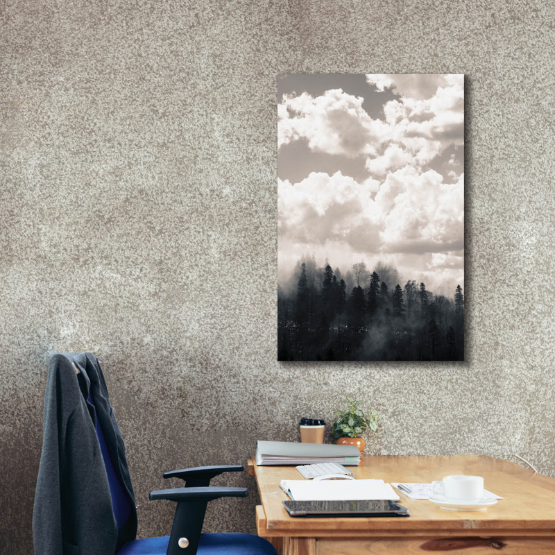  «Fog 1» par Decent Exposures, art mural sur toile, 26 po x 40 po, H 40 po x l 26 po