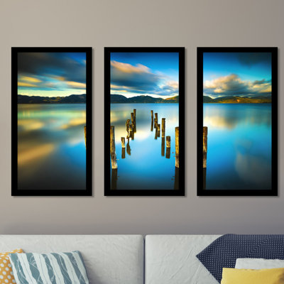 Versilia Massaciuccoli, Tuscany, Italy - 3 Piece Picture Frame Photograph Print Set on Acrylic -  Picture Perfect International, 704-2276-1224