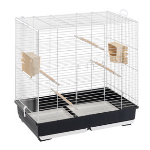75.5cm Floor Bird Cage with Perch