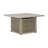 Debbee Outdoor Square Fire Pit Table