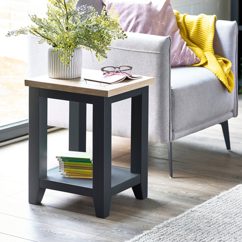 Lamp Table Dark Grey