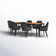 Jianna Rectangular 6 - Person Dining Set