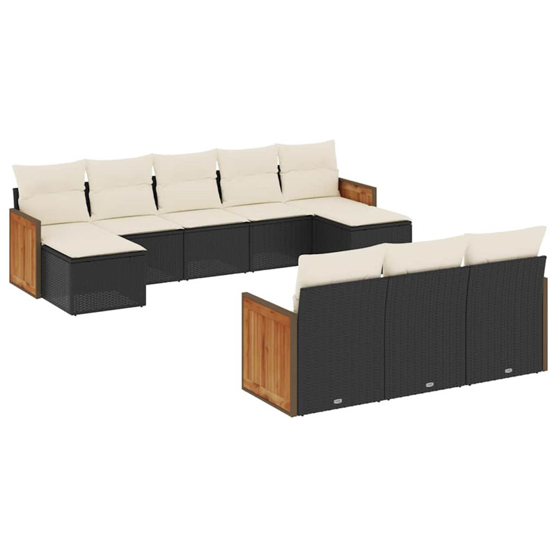 Ensemble de canapé de jardin Vidaxl