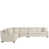 Cream Polyester Blend selected