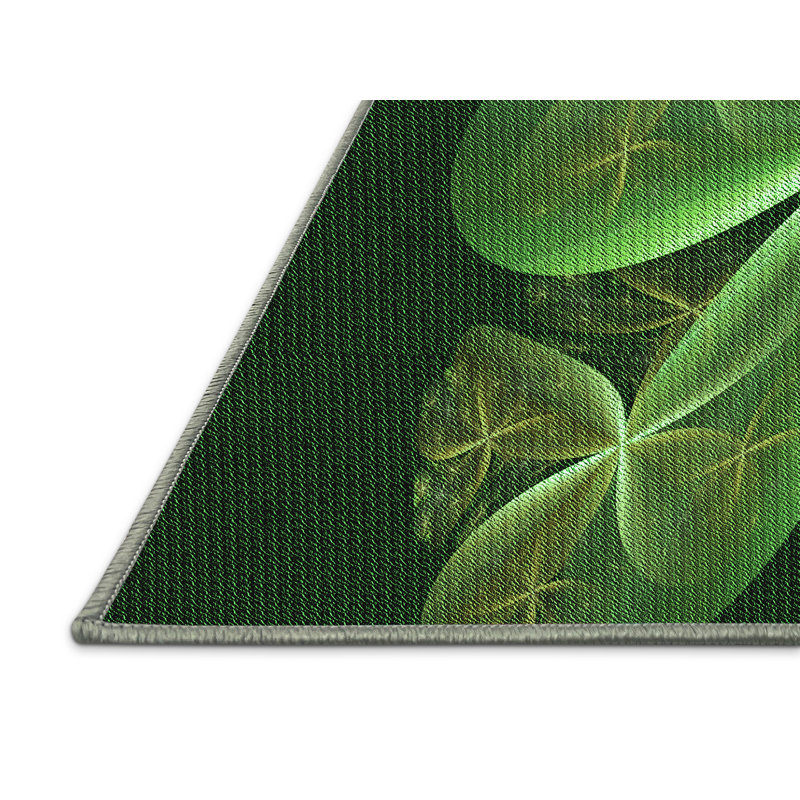 Floral Indoor Rug, Rectangle 4' x 6'