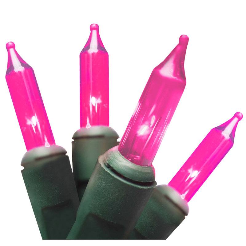 100 - Bulb 252 in. Plug-in Mini, Green, Blue