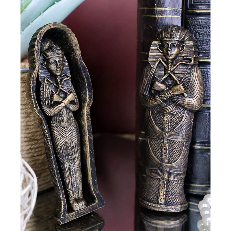 Ensemble de 3 figurines de pharaon