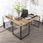 Heeter Modular L-Shaped Steel Writing Desk-1996343202