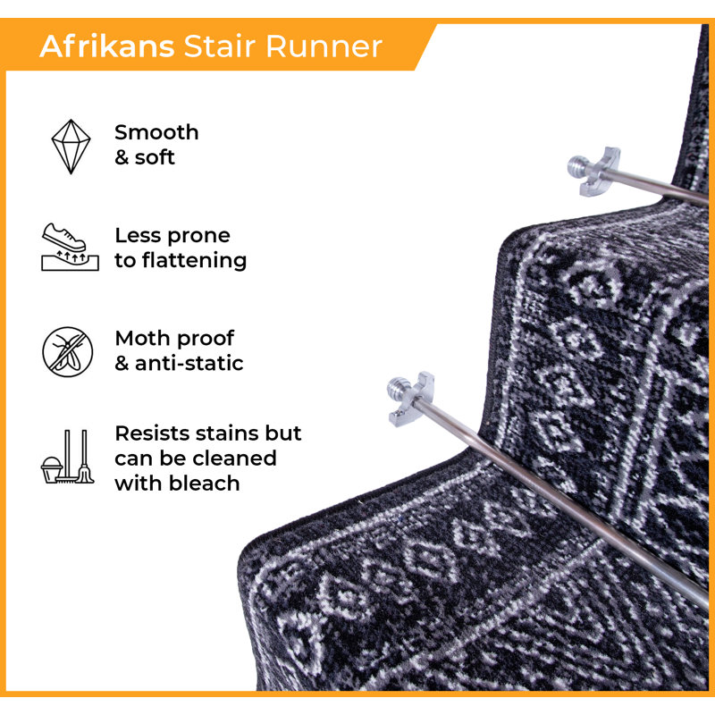 Stair Runner Bansil Indoor Area Rug, Runner 720cm x 80cm