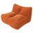 Compression Sofas, Orange Corduroy Compact Modern Lounge for Home Dorm