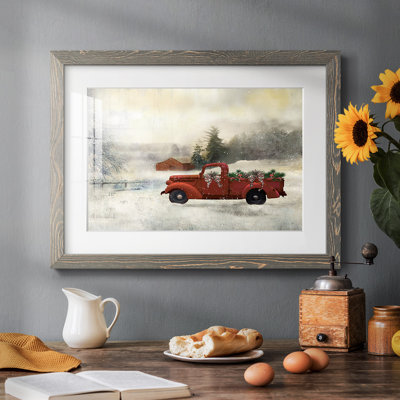 Red Barn Winter