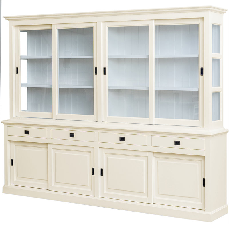 Burkett Display Cabinet, Cream