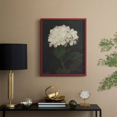 Impression florale vintage encadrée CCXC III - bois massif